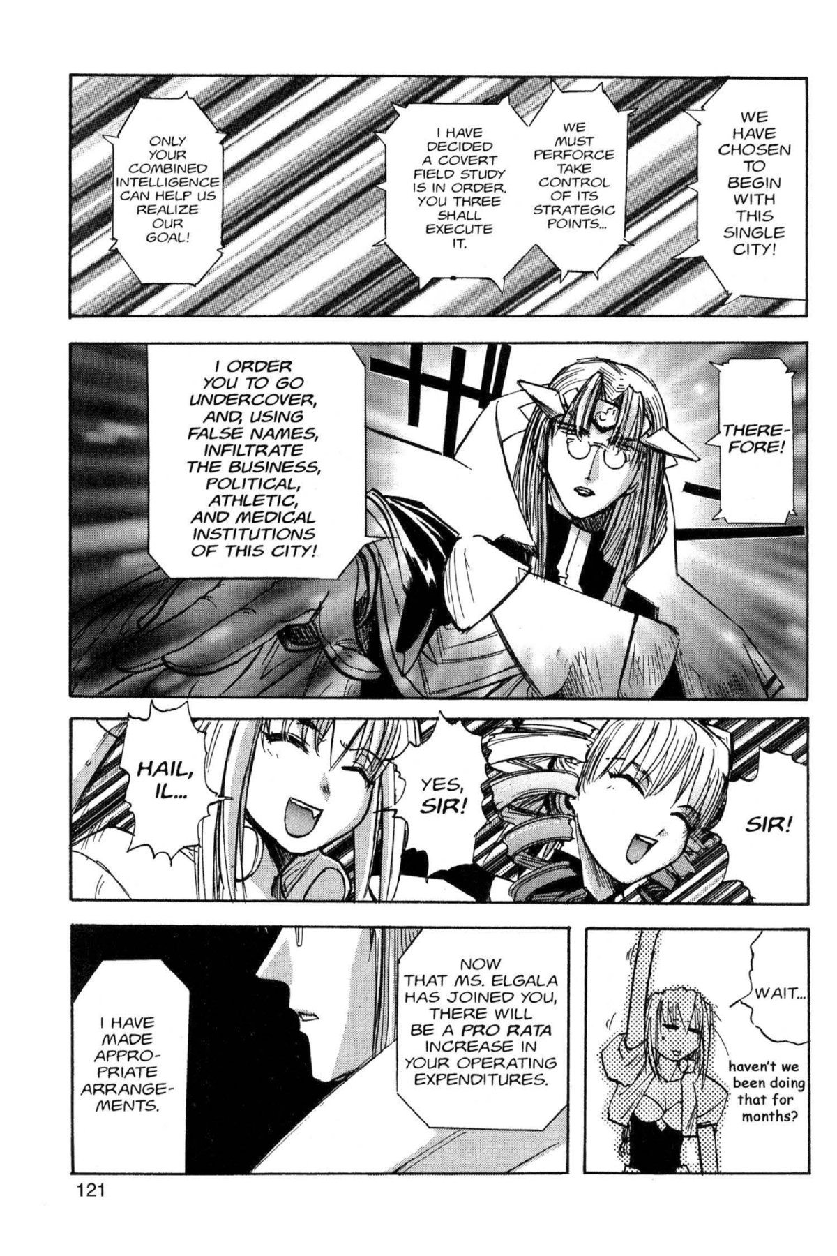 Read Excel Saga chapter 59 image 4 on Lezhin