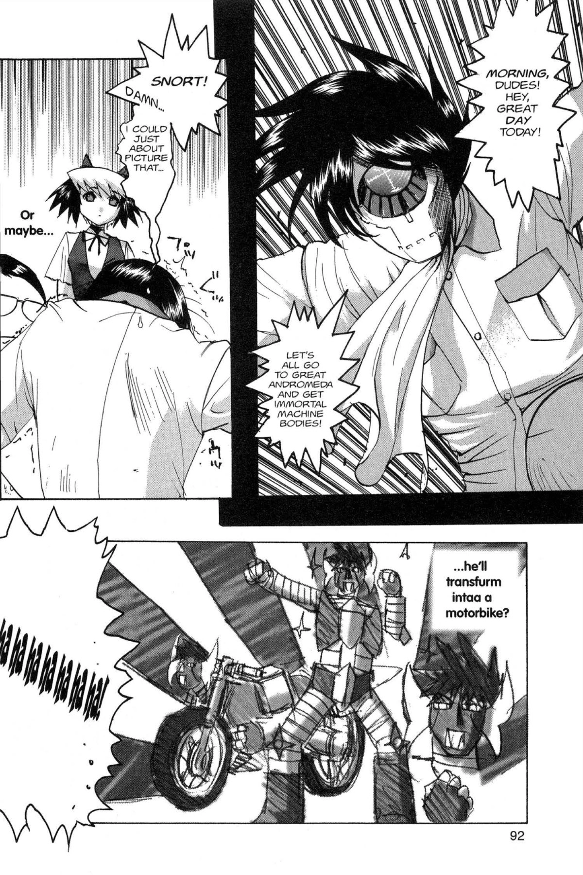 Read Excel Saga chapter 65 image 7 on Lezhin