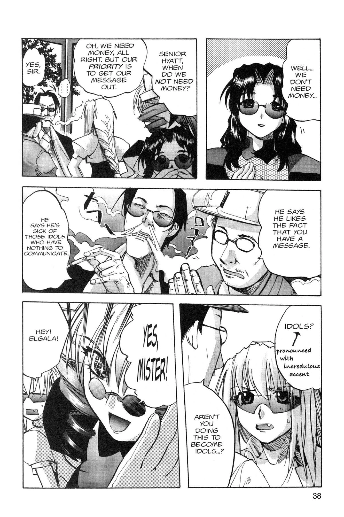 Read Excel Saga chapter 93 image 7 on Lezhin