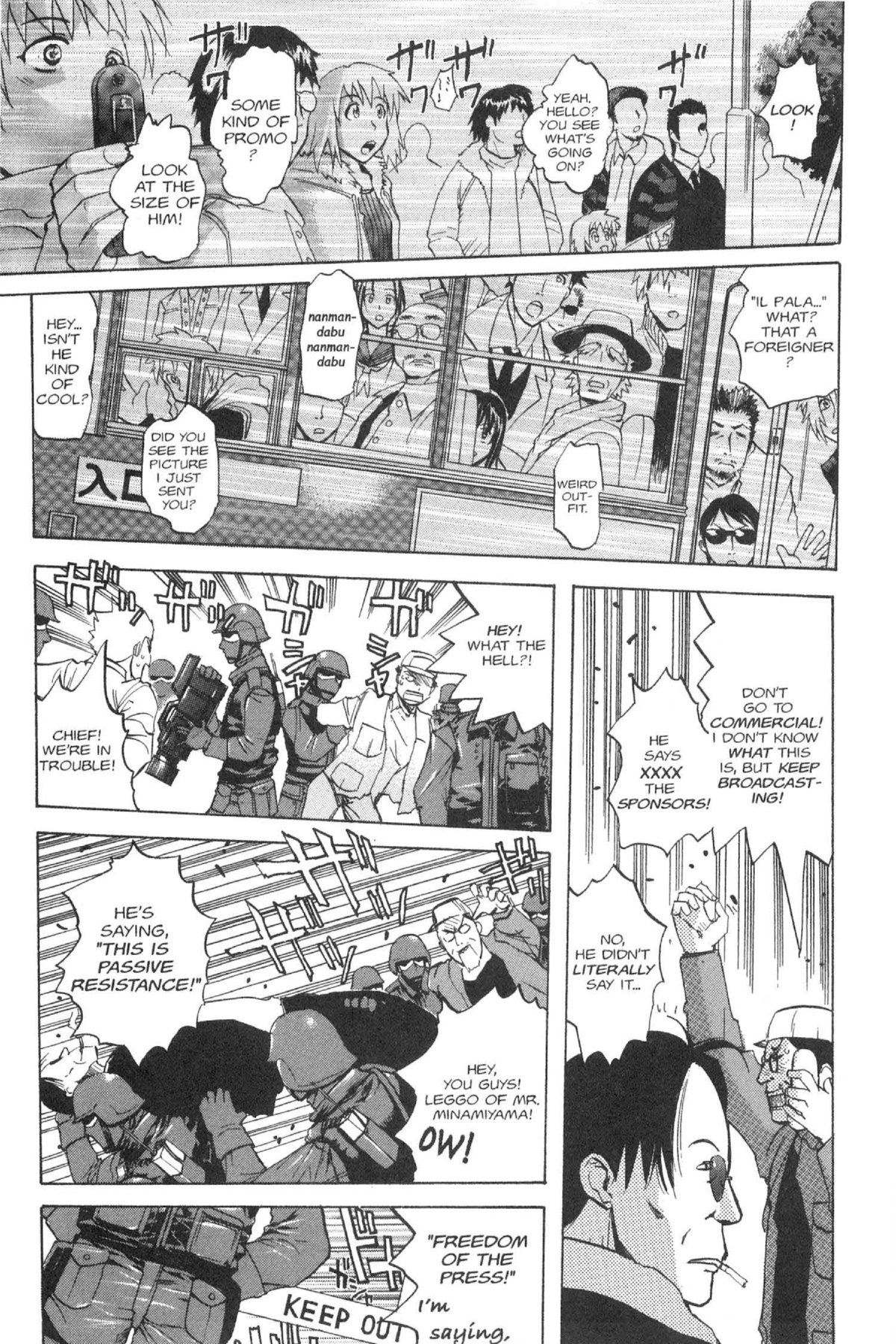 Read Excel Saga chapter 94 image 2 on Lezhin