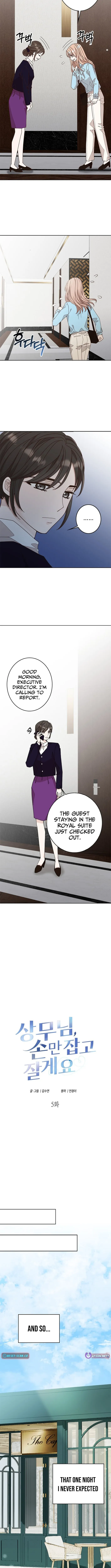 Read Executive, Let’s Just Hold Hands and Sleep chapter 5 image 2 on Lezhin