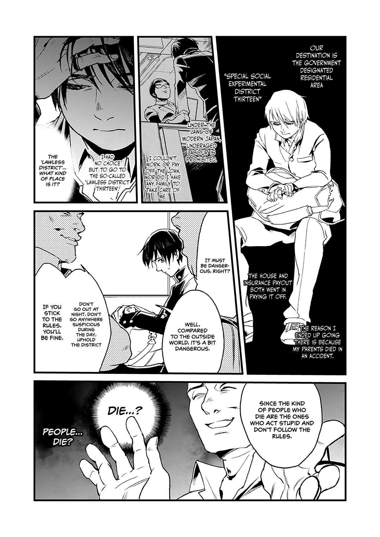 Read Experimental District 13 chapter 1 image 8 on Lezhin