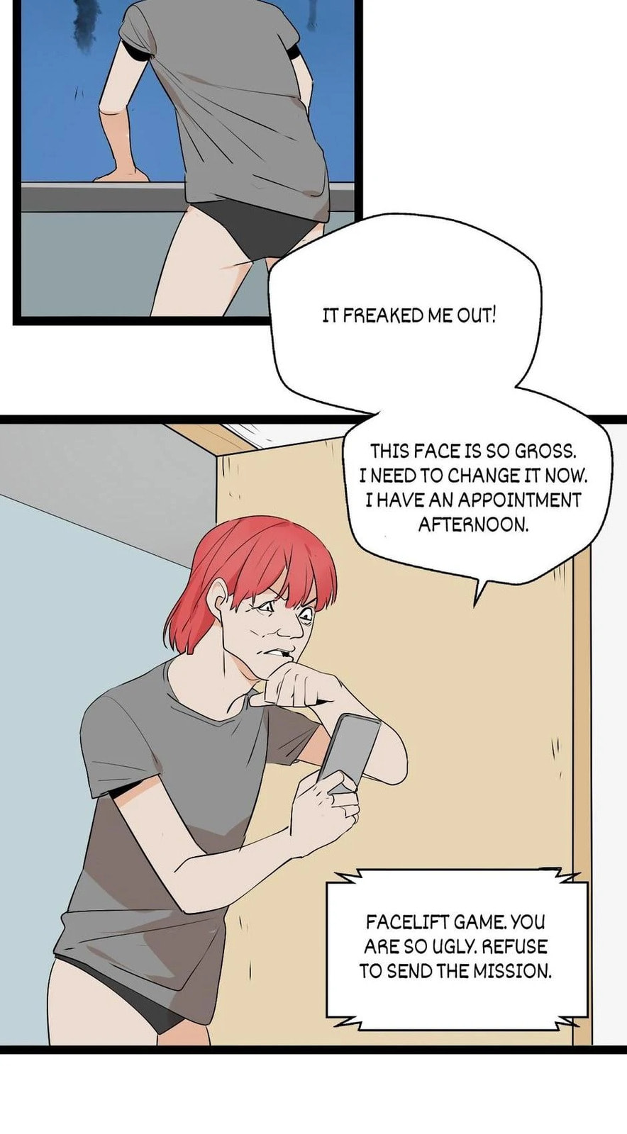 Read Facelift Game chapter 58 image 2 on Lezhin