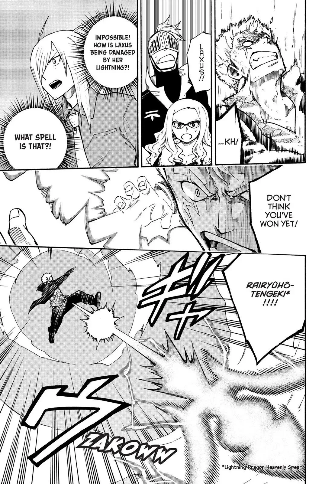 Read Fairy Tail: Lightning Gods chapter 4 image 4 on Lezhin