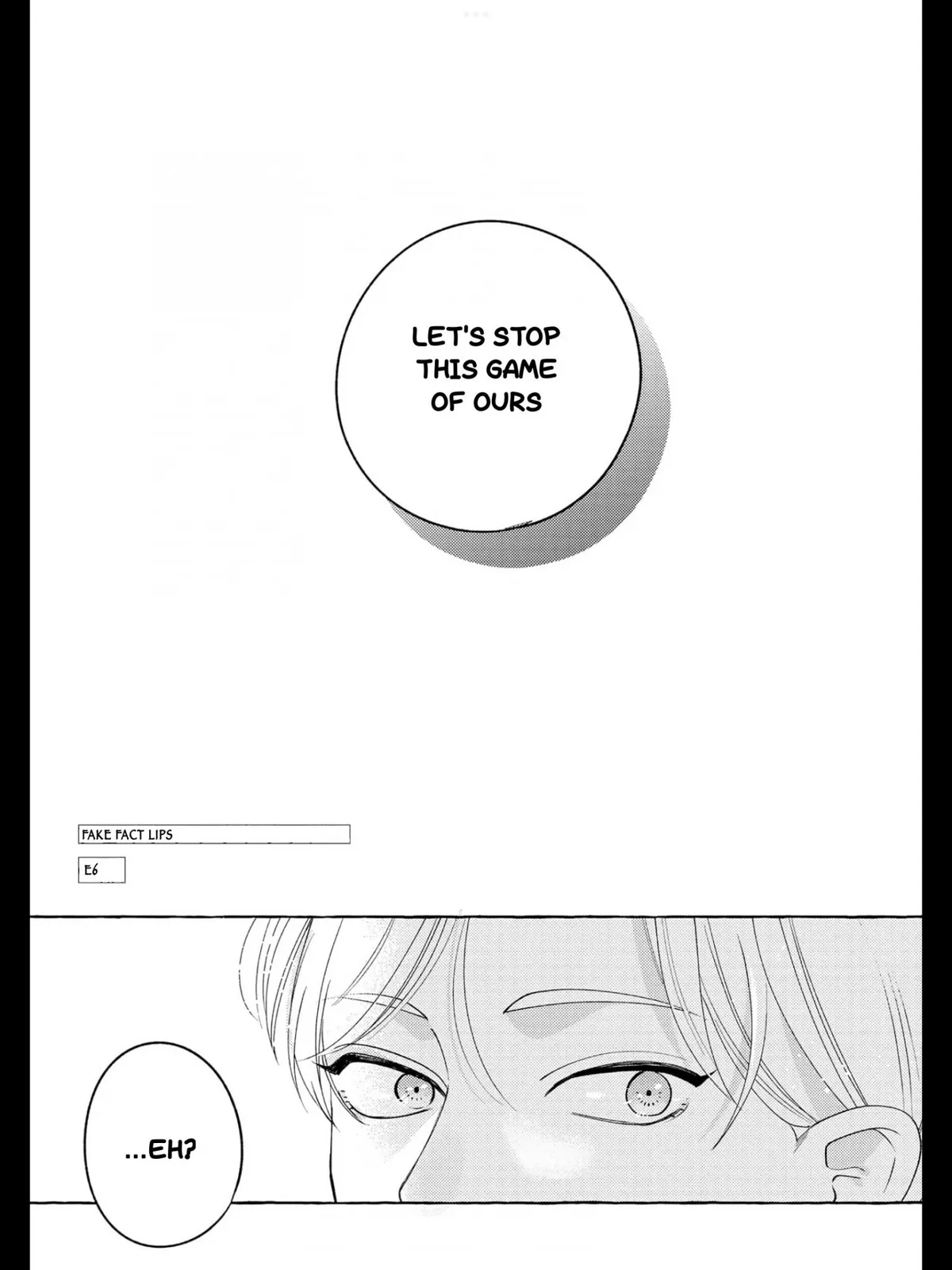 Read Fake Fact Lips chapter 6 image 2 on Lezhin