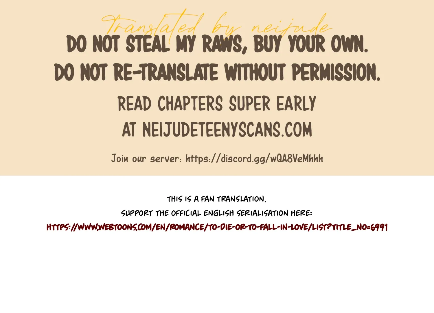 Fall in Love or Die Chapter 57 page 2 - 