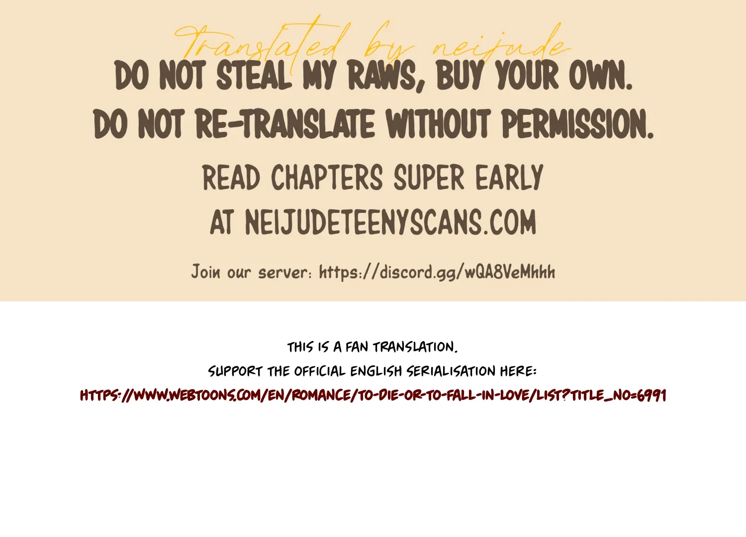 Fall in Love or Die Chapter 68 page 2 - 