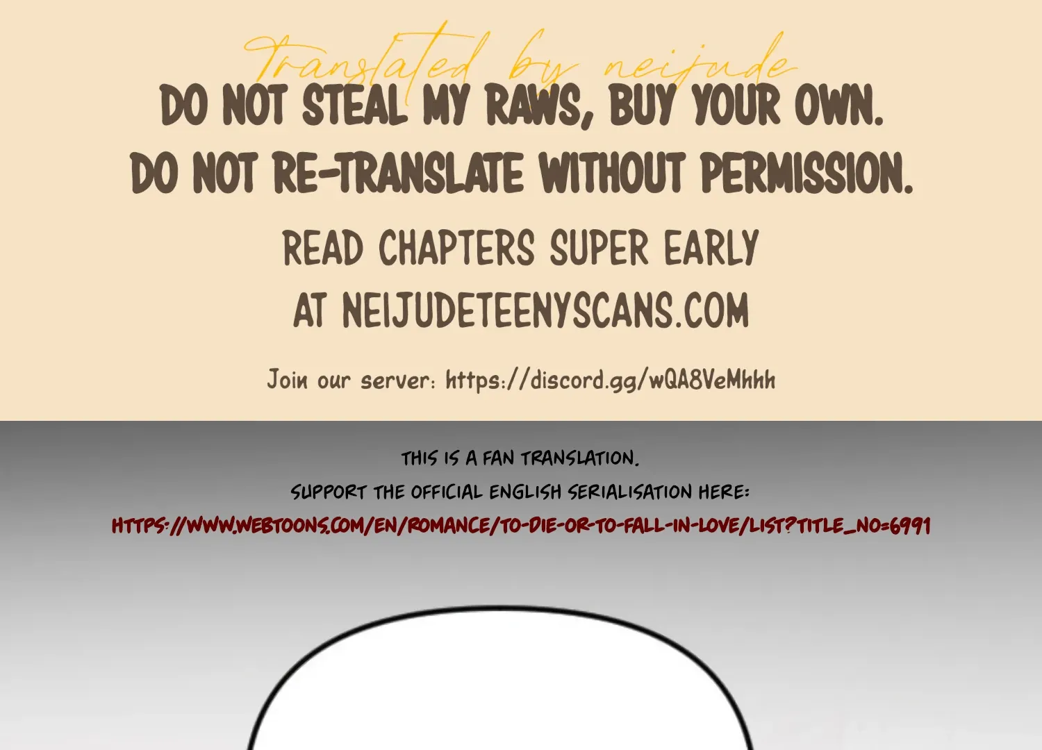 Fall in Love or Die Chapter 86 page 1 - 