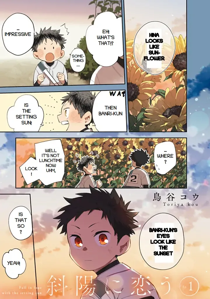 Read Fall in Love with the Setting Sun chapter 1 image 1 on Lezhin