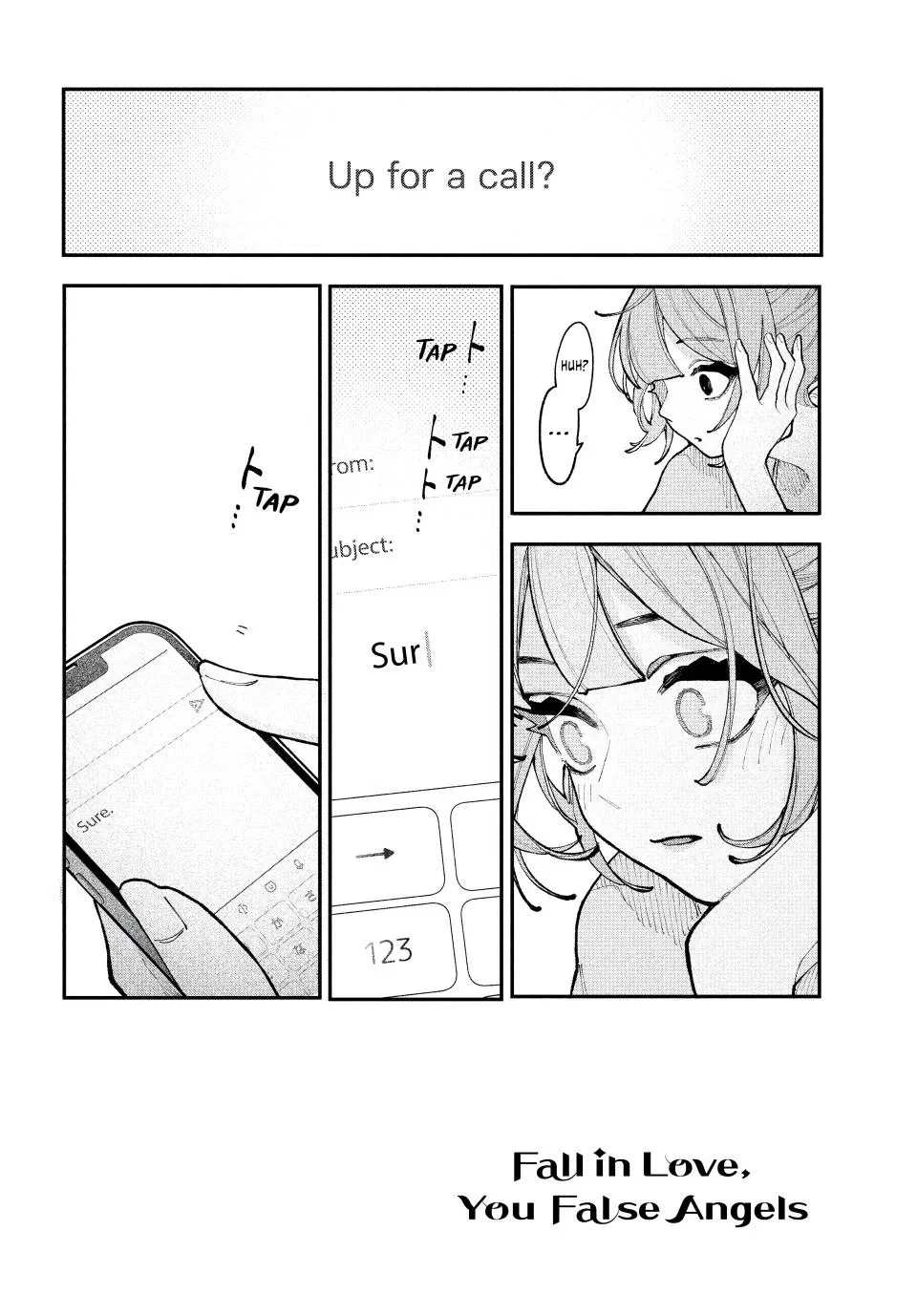 Read Fall In Love, You False Angels chapter 18 image 1 on Lezhin