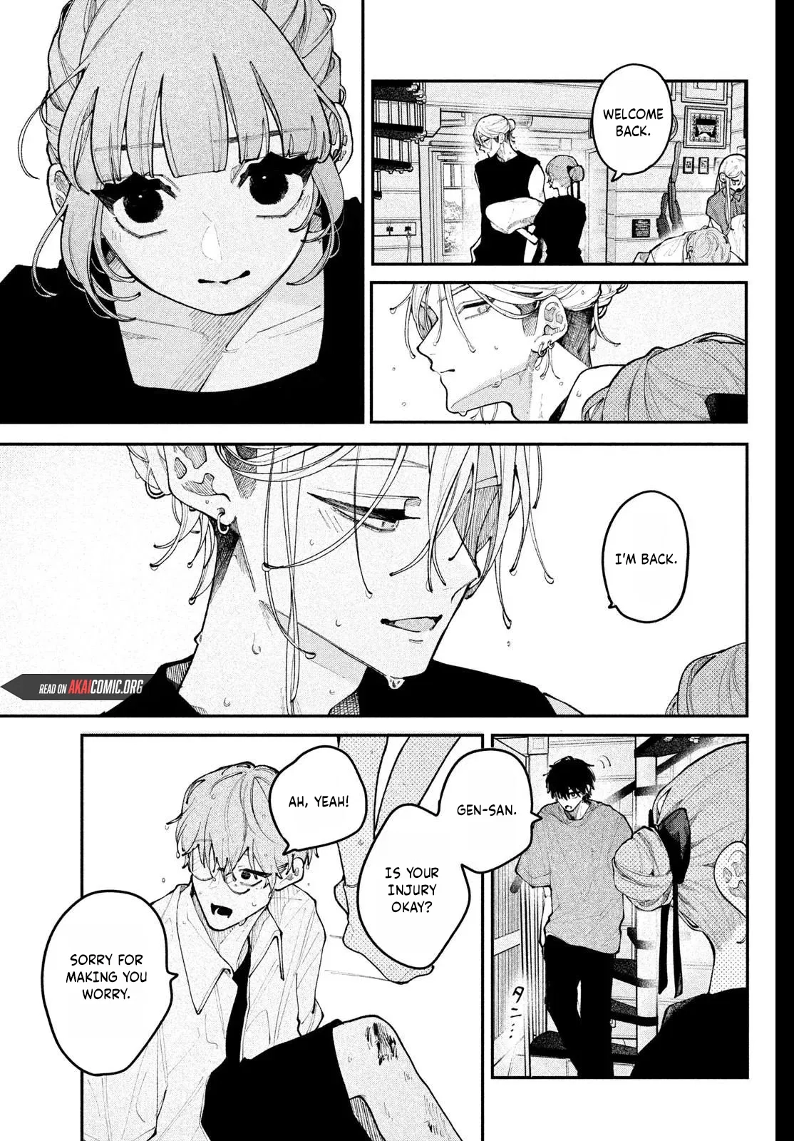 Read Fall In Love, You False Angels chapter 21 image 8 on Lezhin