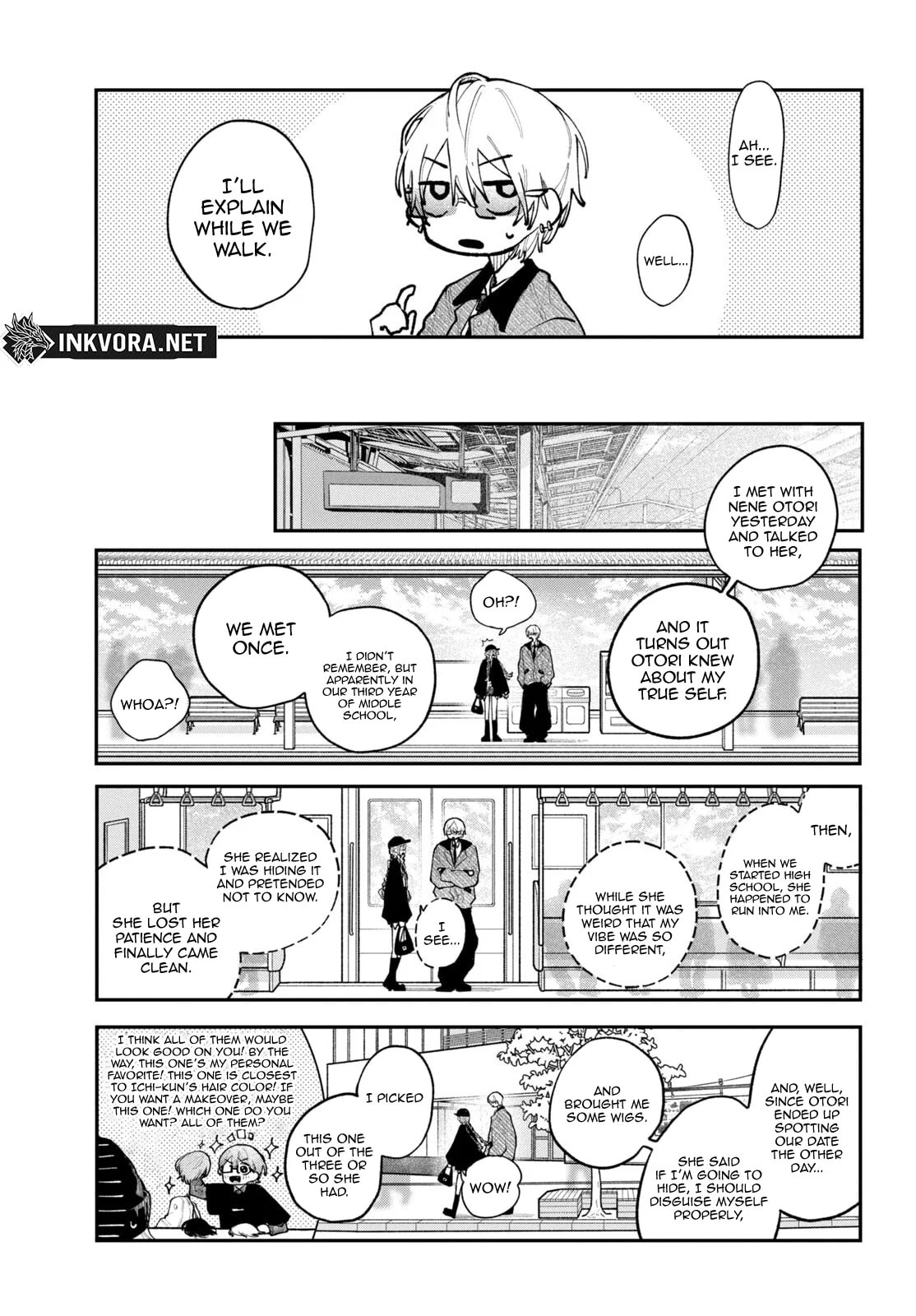 Read Fall In Love, You False Angels chapter 28 image 5 on Lezhin