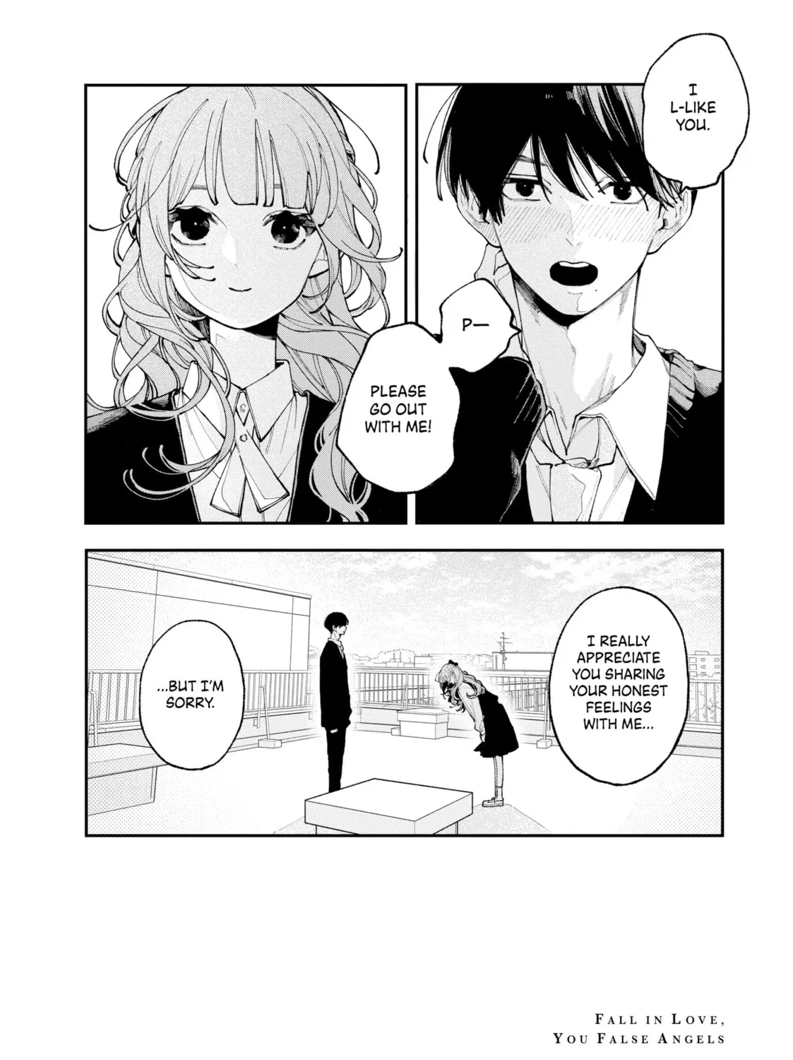 Read Fall In Love, You False Angels chapter 8 image 2 on Lezhin