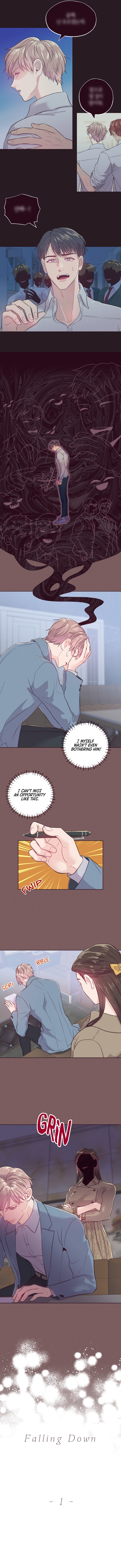 Read Falling Down chapter 1 image 7 on Lezhin