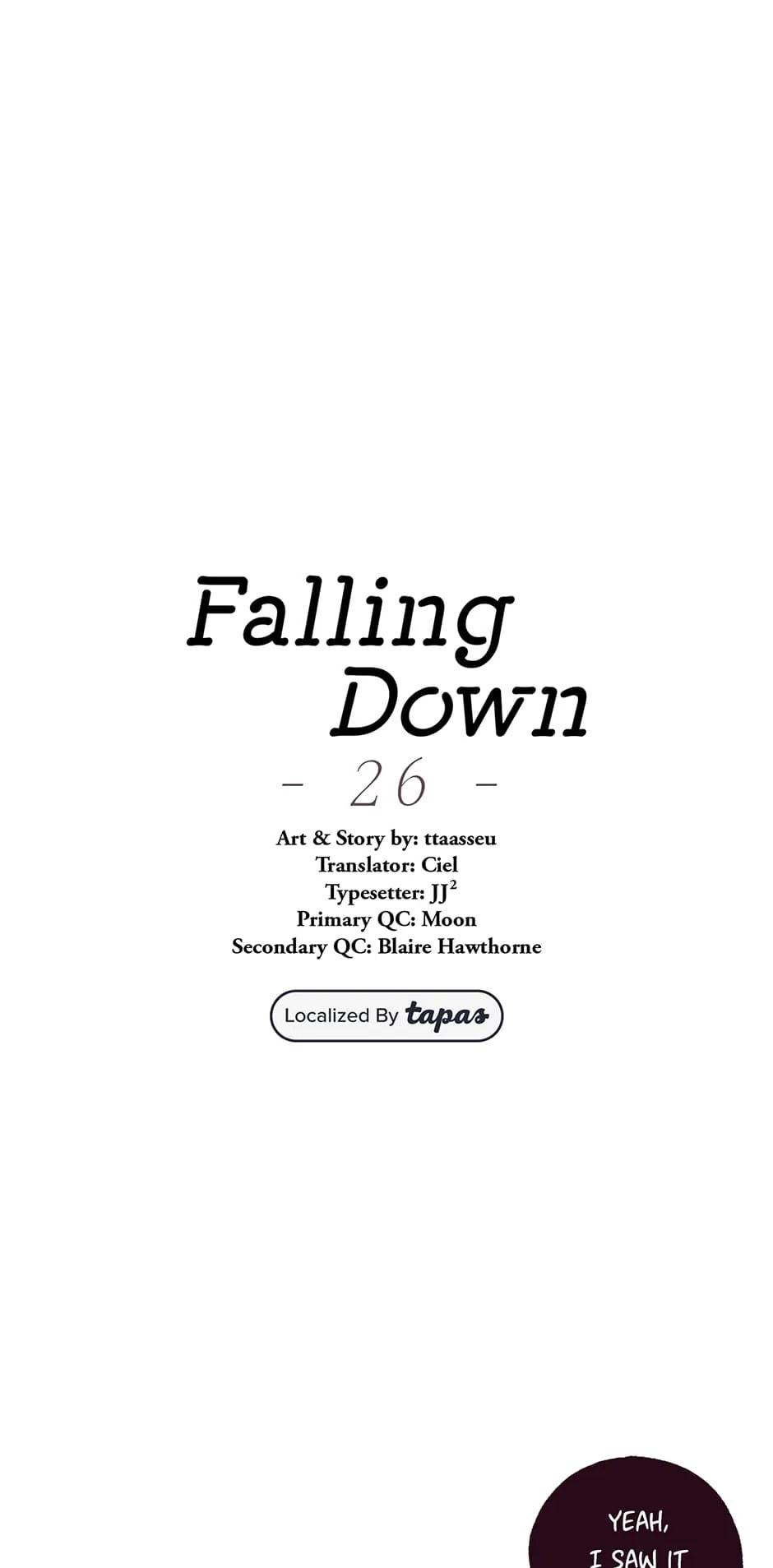 Read Falling Down chapter 26 image 8 on Lezhin