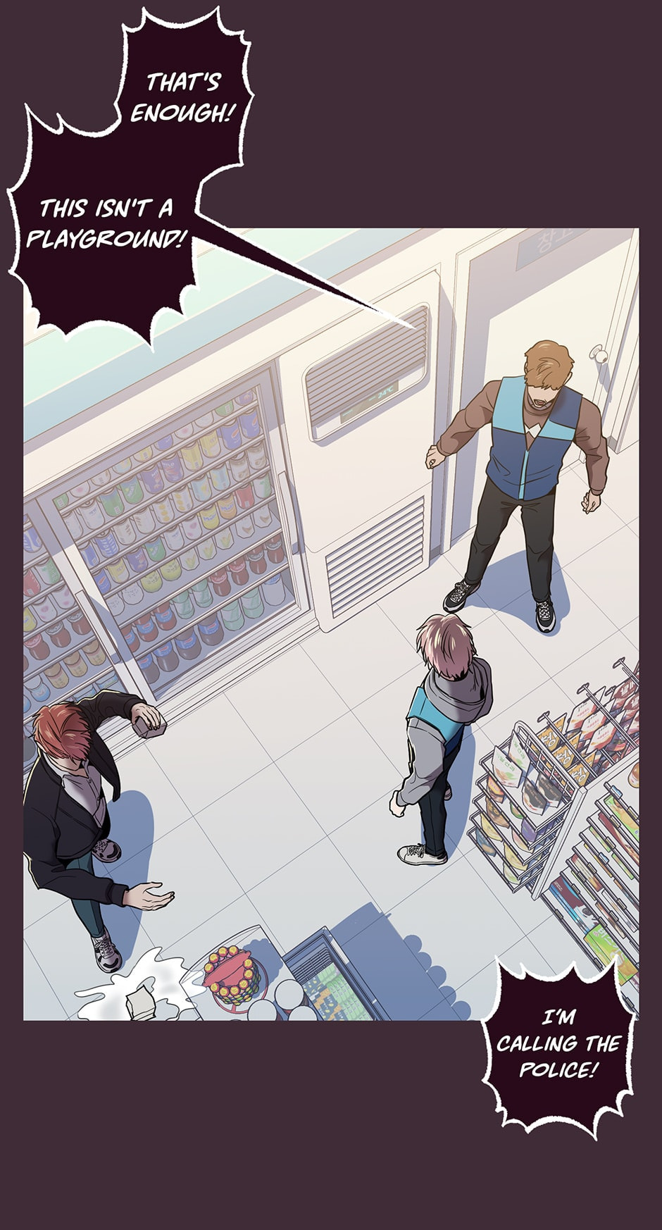 Read Falling Down chapter 3.6 image 44 on Lezhin
