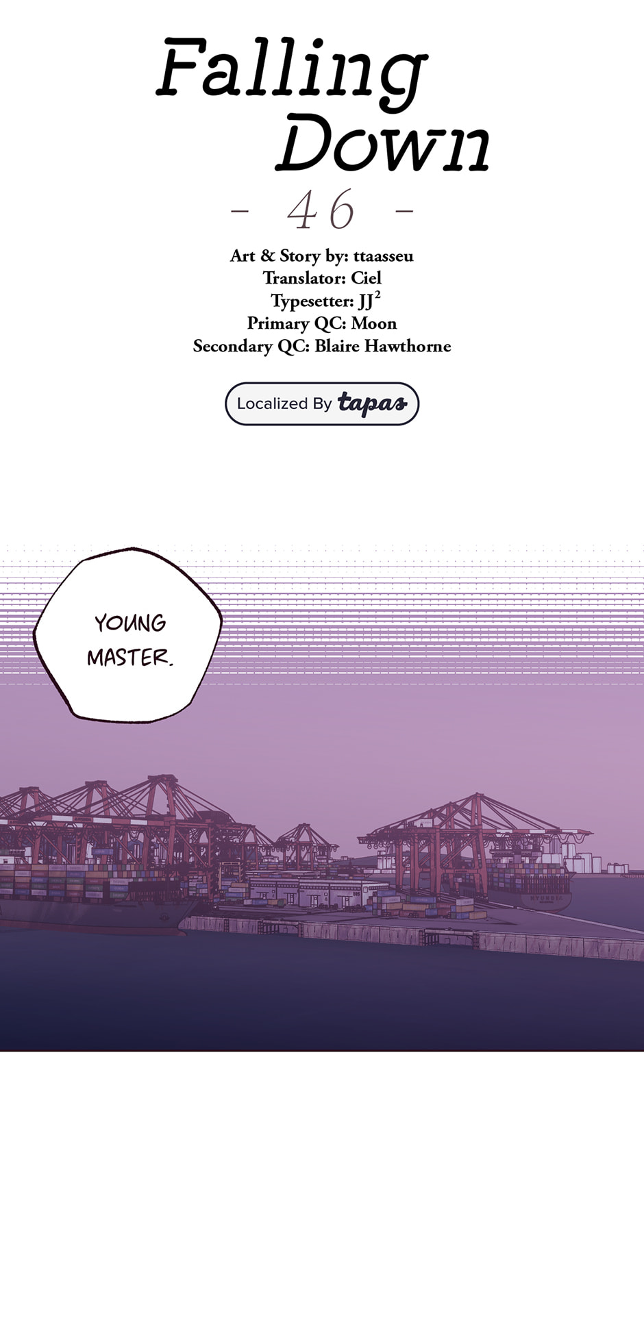 Read Falling Down chapter 46 image 9 on Lezhin