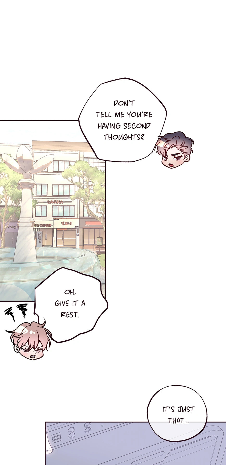 Read Falling Down chapter 50 image 56 on Lezhin