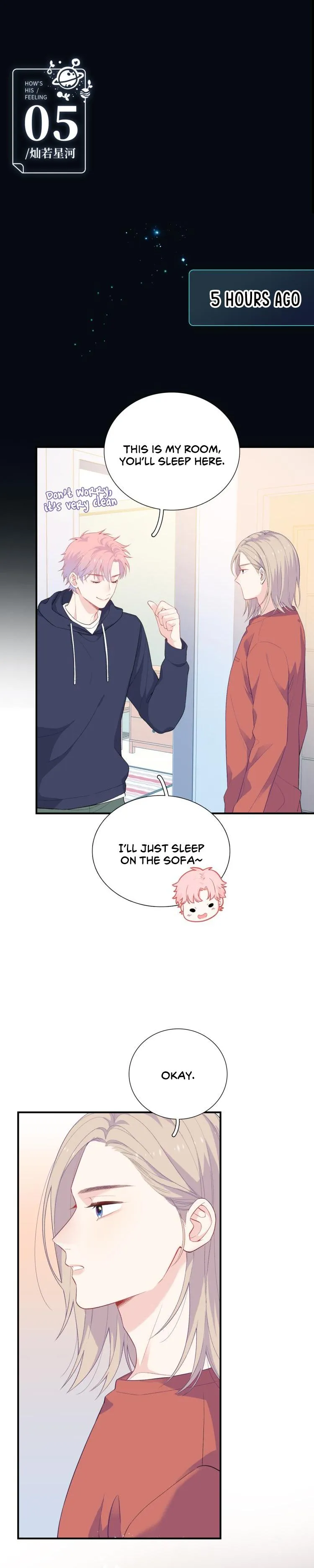 Read Falling Galaxy chapter 5 image 1 on Lezhin