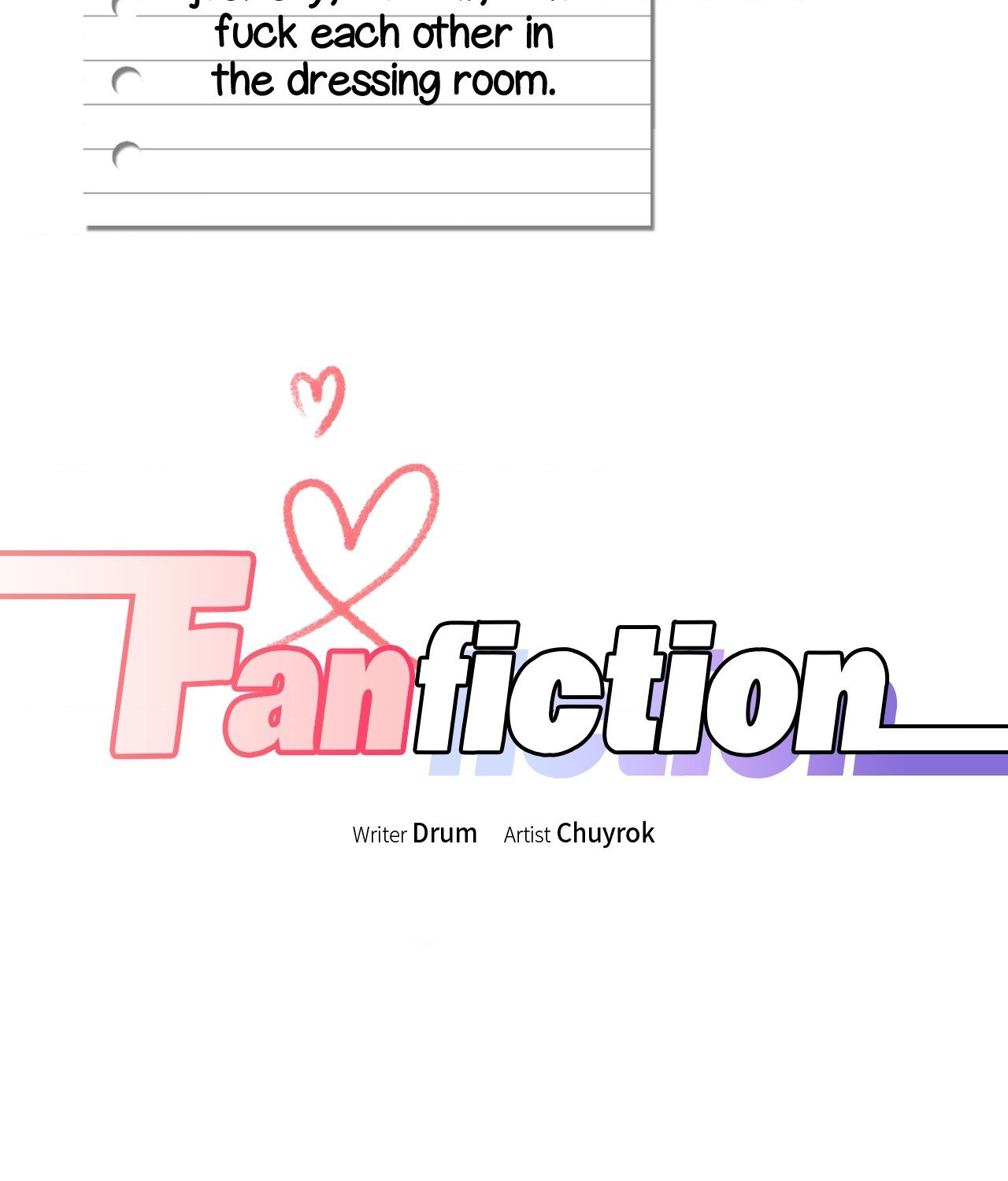 Read Fanfiction chapter 9 image 2 on Lezhin