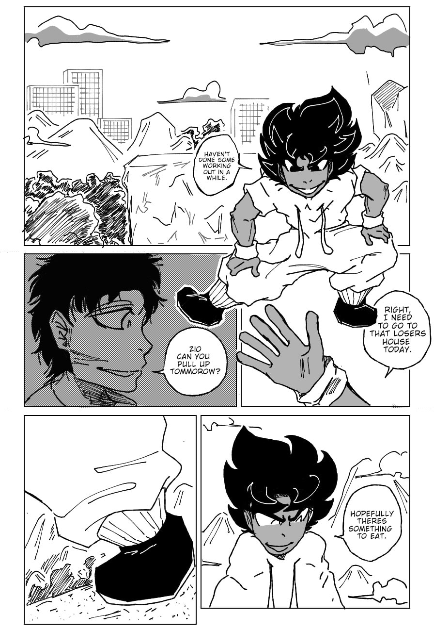FANMADE Dragon Ball : Desire Chapter 1 page 3 - 
