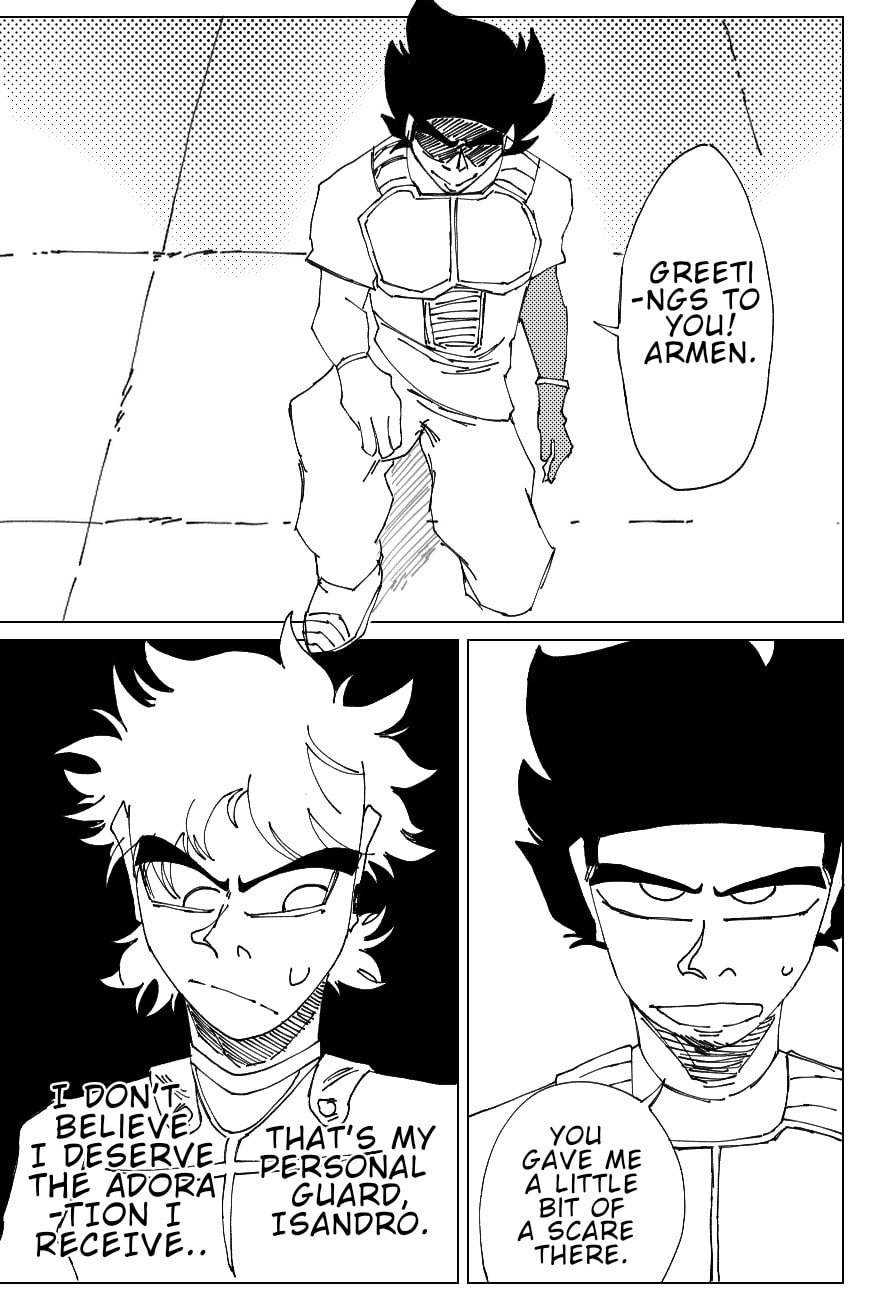 FANMADE Dragon Ball : Desire Chapter 3 page 8 - 