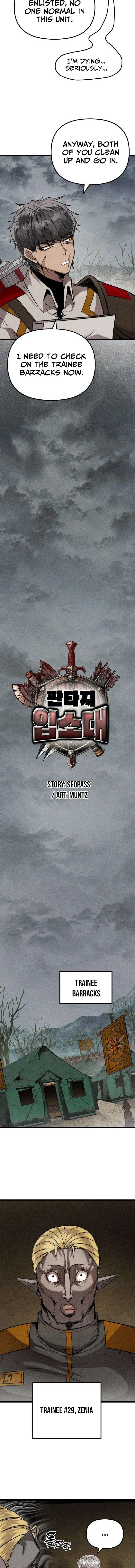 Read Fantasy Enlistment Squad chapter 2 image 7 on Lezhin