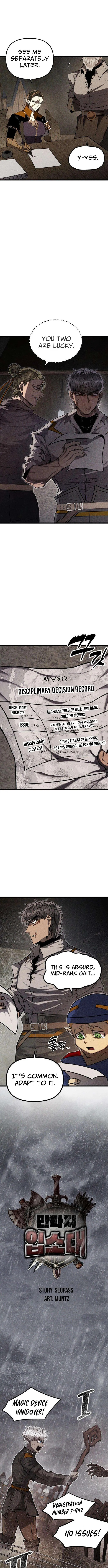 Read Fantasy Enlistment Squad chapter 4 image 4 on Lezhin