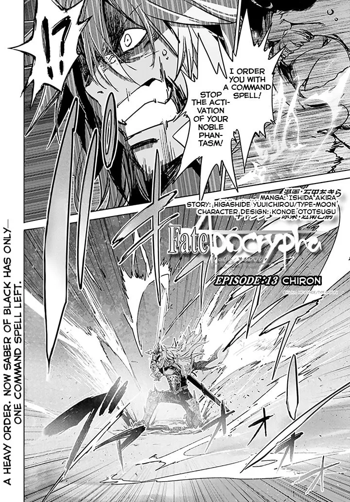 Read Fate/Apocrypha chapter 13 image 1 on Lezhin