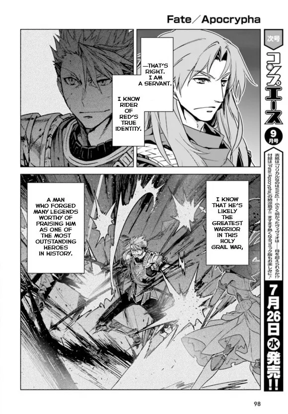 Read Fate/Apocrypha chapter 14 image 16 on Lezhin