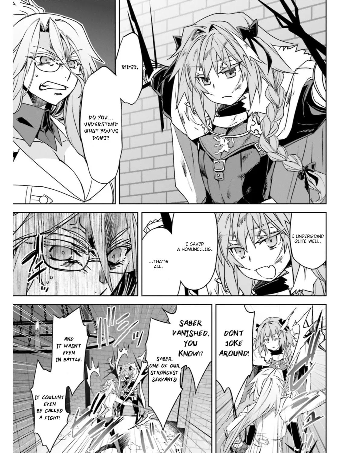 Read Fate/Apocrypha chapter 16 image 12 on Lezhin