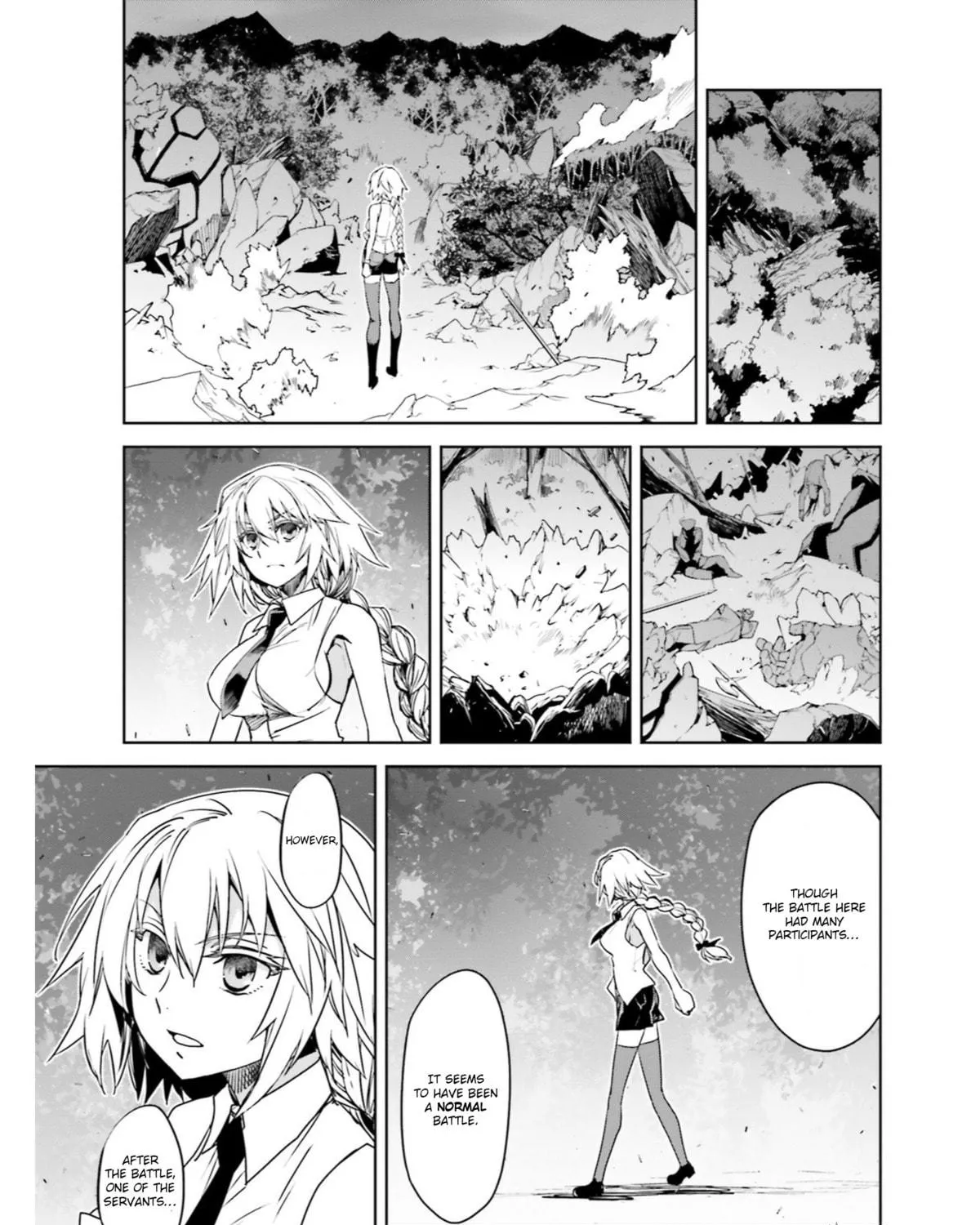 Read Fate/Apocrypha chapter 16 image 16 on Lezhin