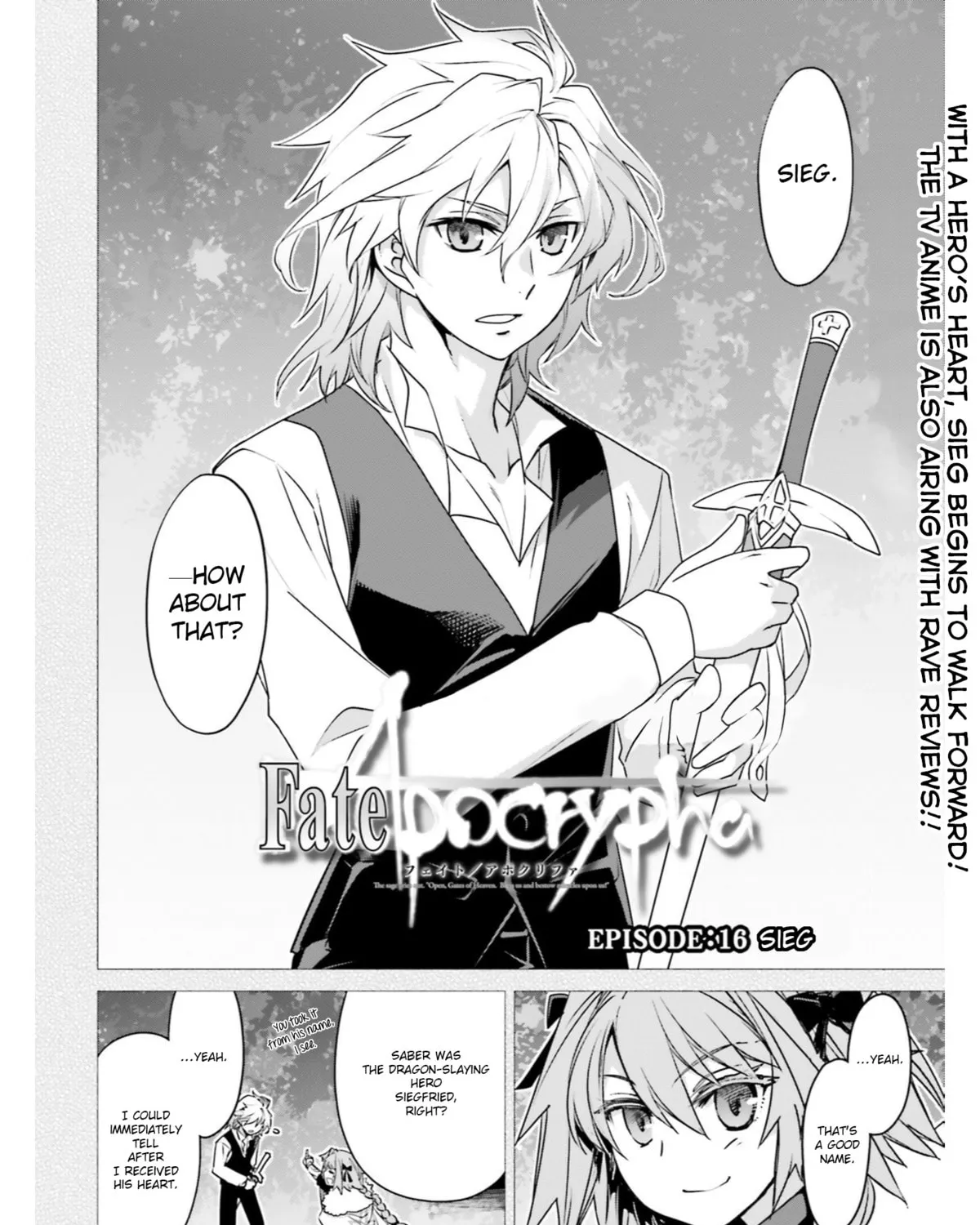 Read Fate/Apocrypha chapter 16 image 2 on Lezhin