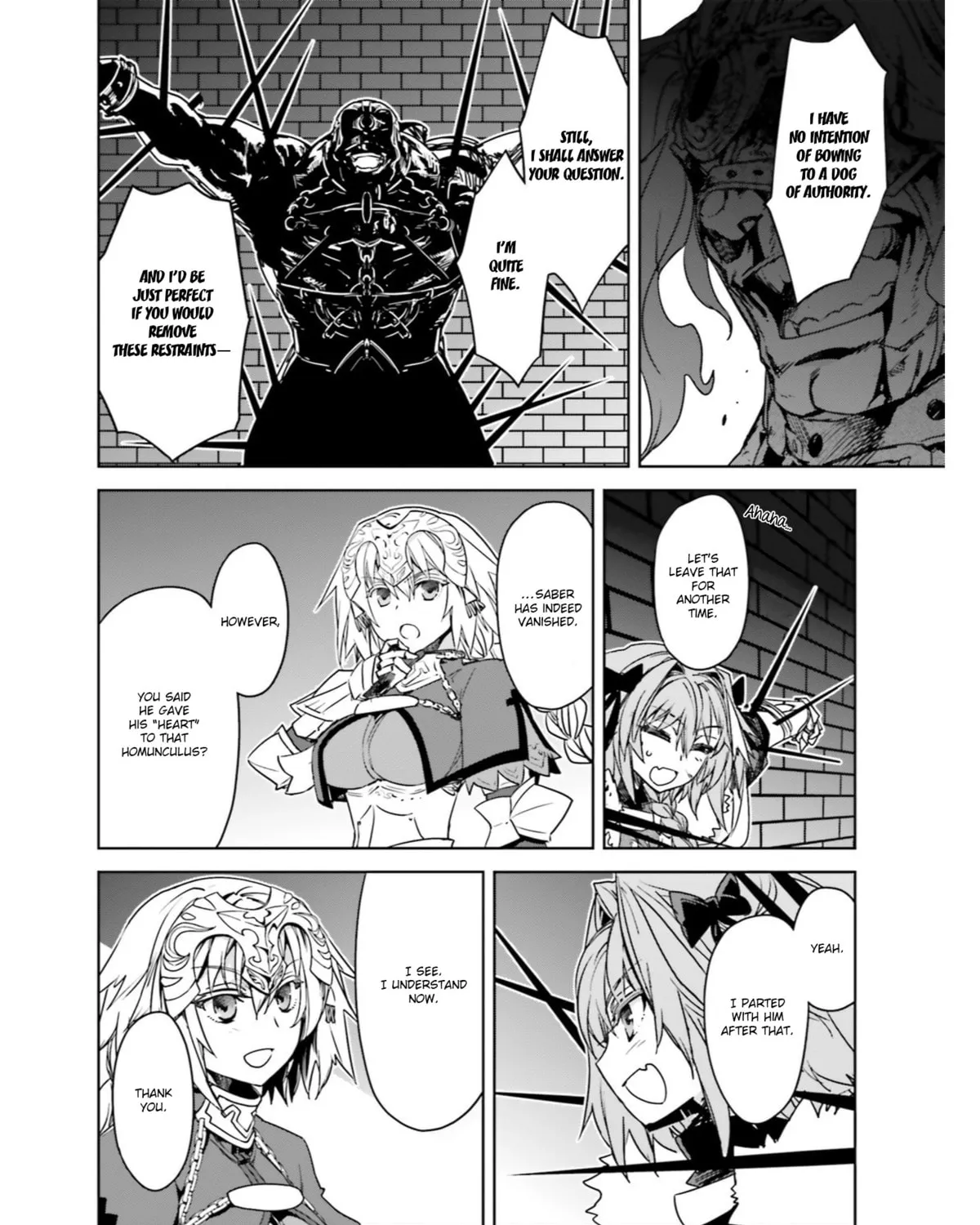 Read Fate/Apocrypha chapter 16 image 50 on Lezhin