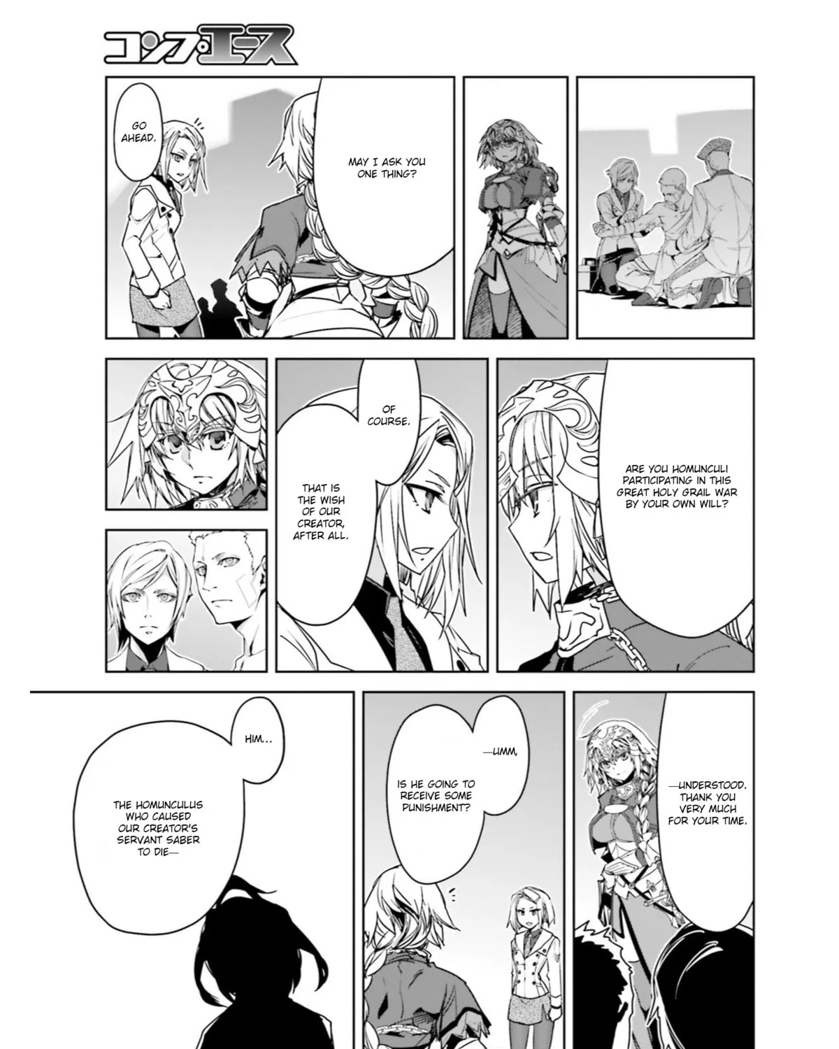 Read Fate/Apocrypha chapter 16 image 56 on Lezhin