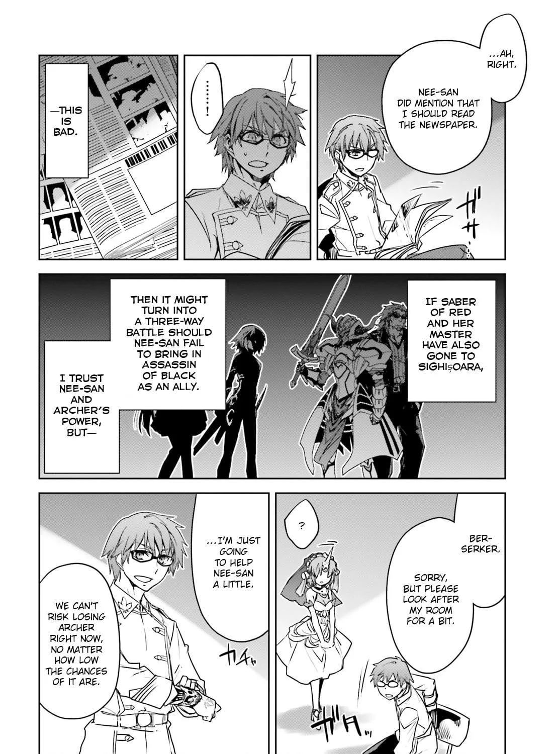 Read Fate/Apocrypha chapter 18 image 22 on Lezhin