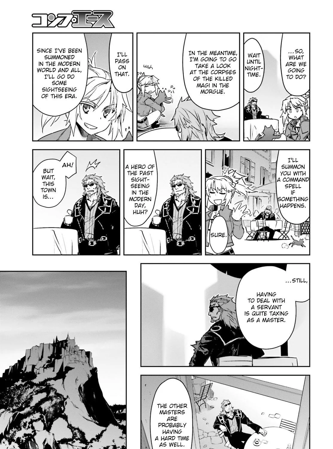 Read Fate/Apocrypha chapter 18 image 8 on Lezhin