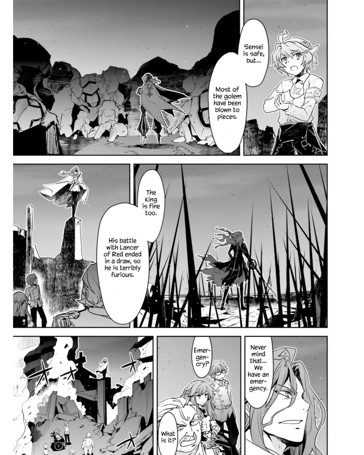 Read Fate/Apocrypha chapter 27 image 22 on Lezhin