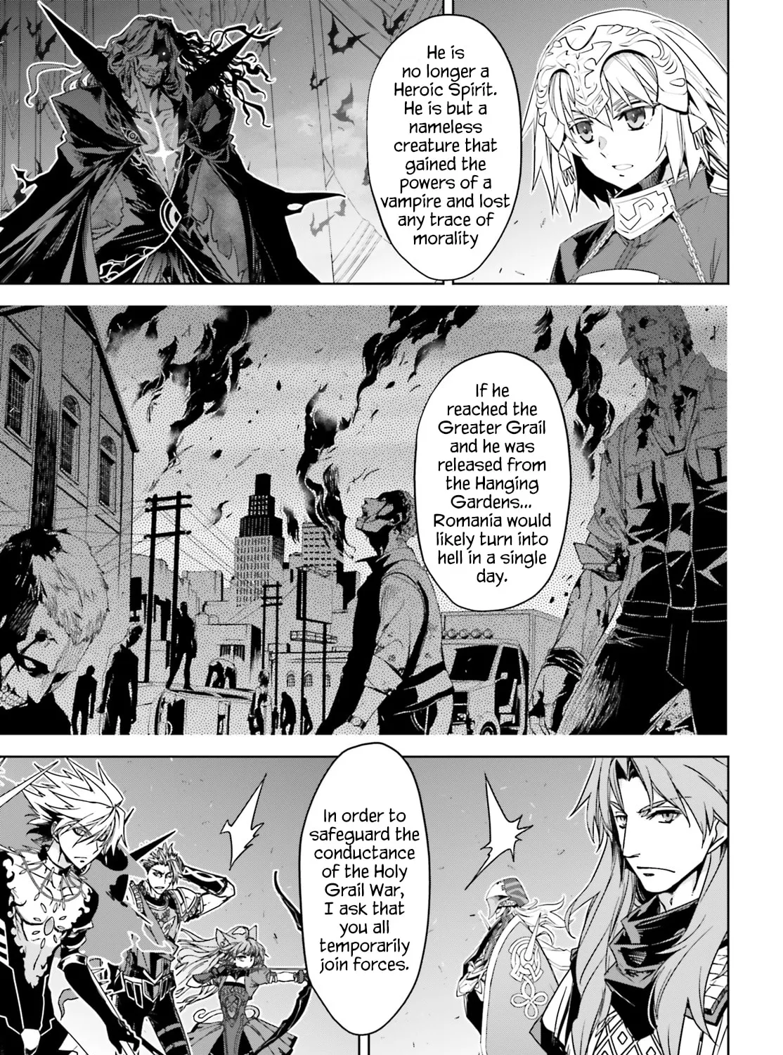 Read Fate/Apocrypha chapter 28.5 image 32 on Lezhin
