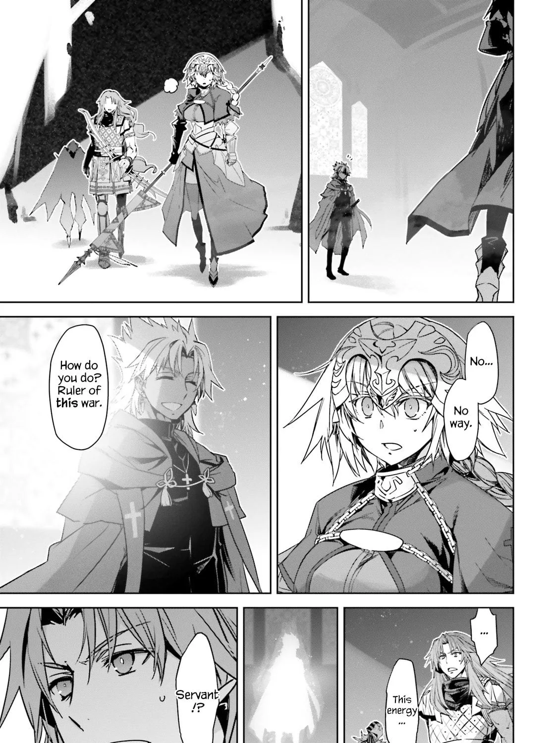 Read Fate/Apocrypha chapter 29 image 46 on Lezhin
