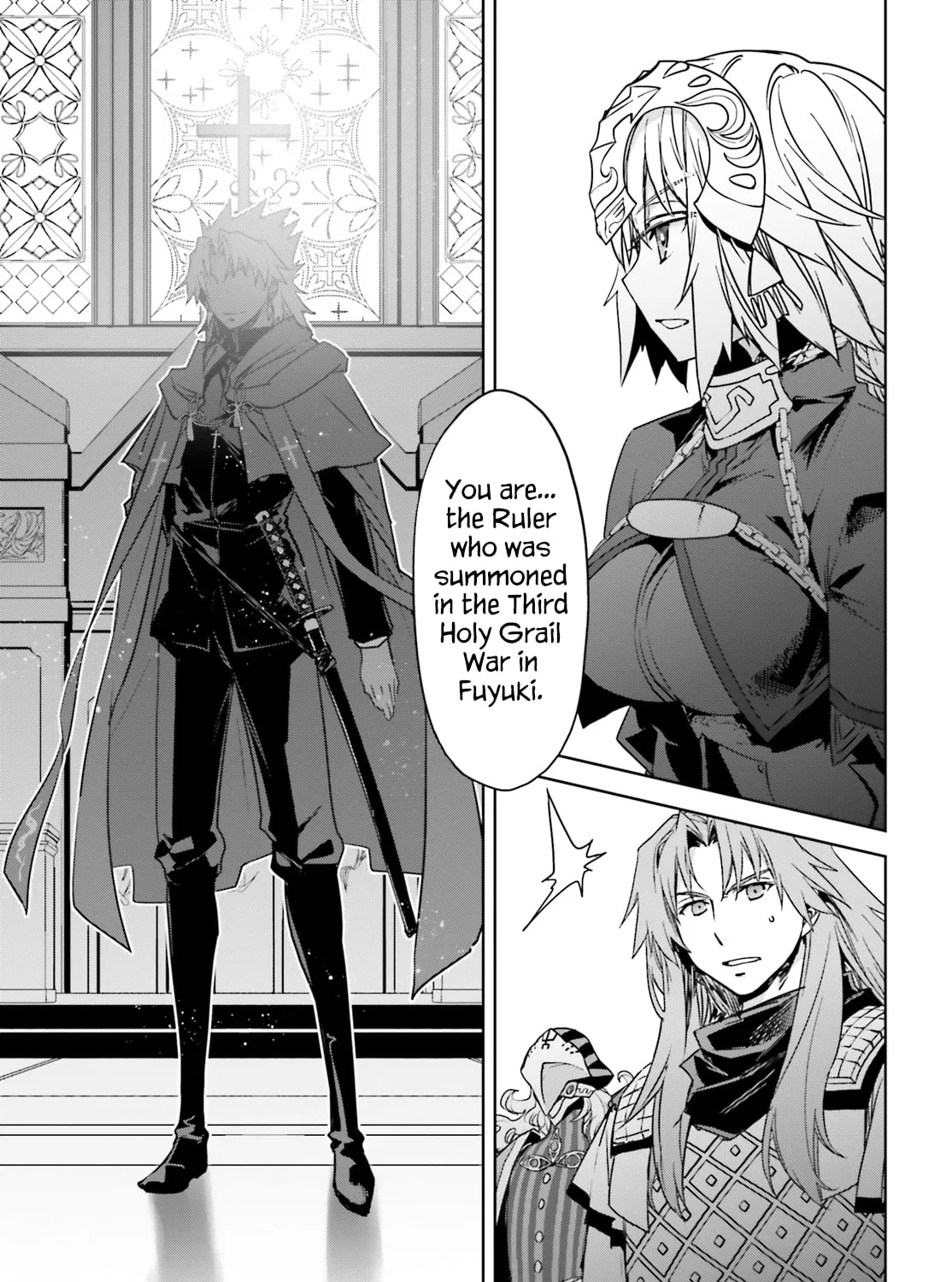 Read Fate/Apocrypha chapter 29 image 50 on Lezhin