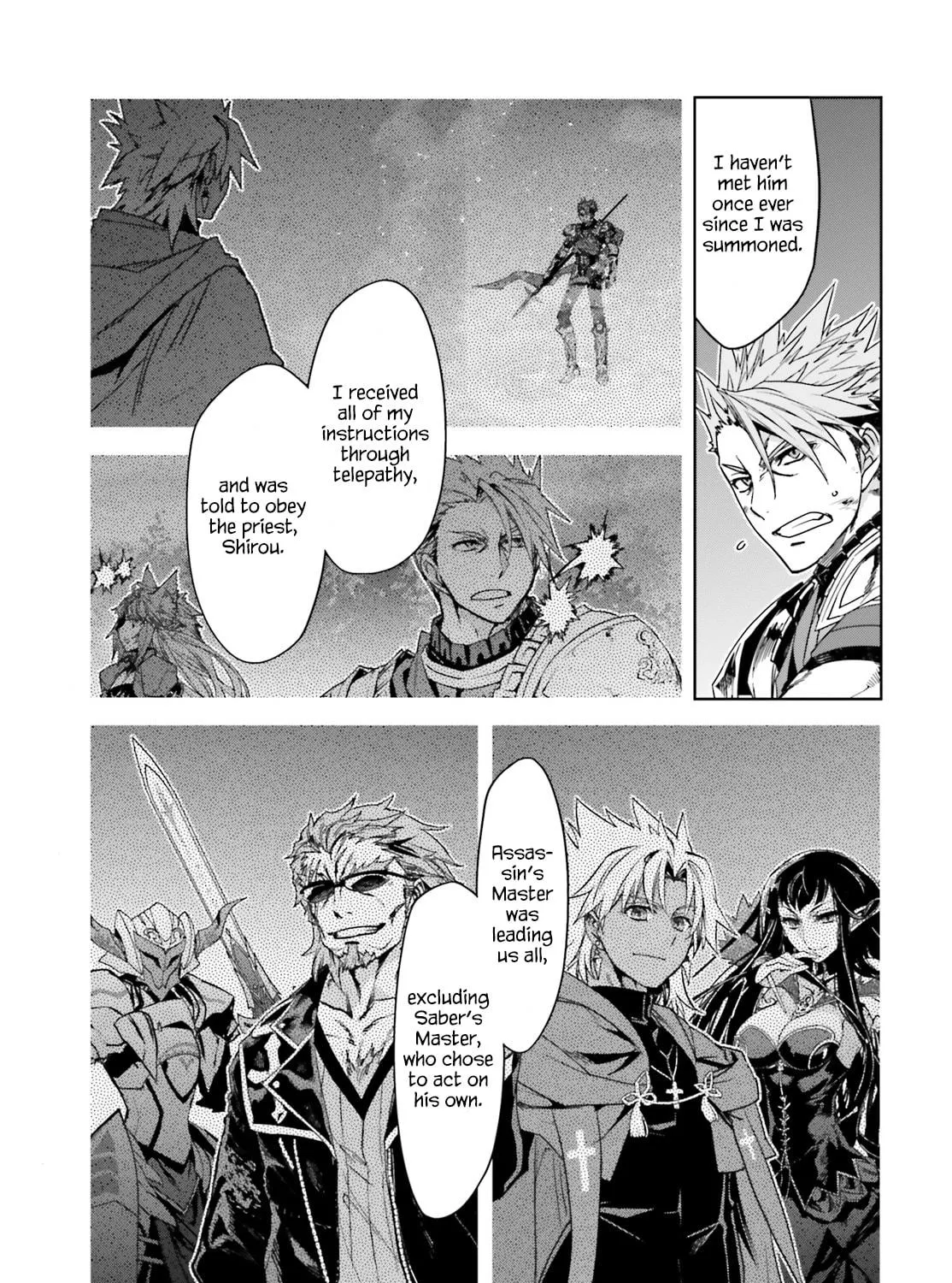 Read Fate/Apocrypha chapter 30 image 16 on Lezhin