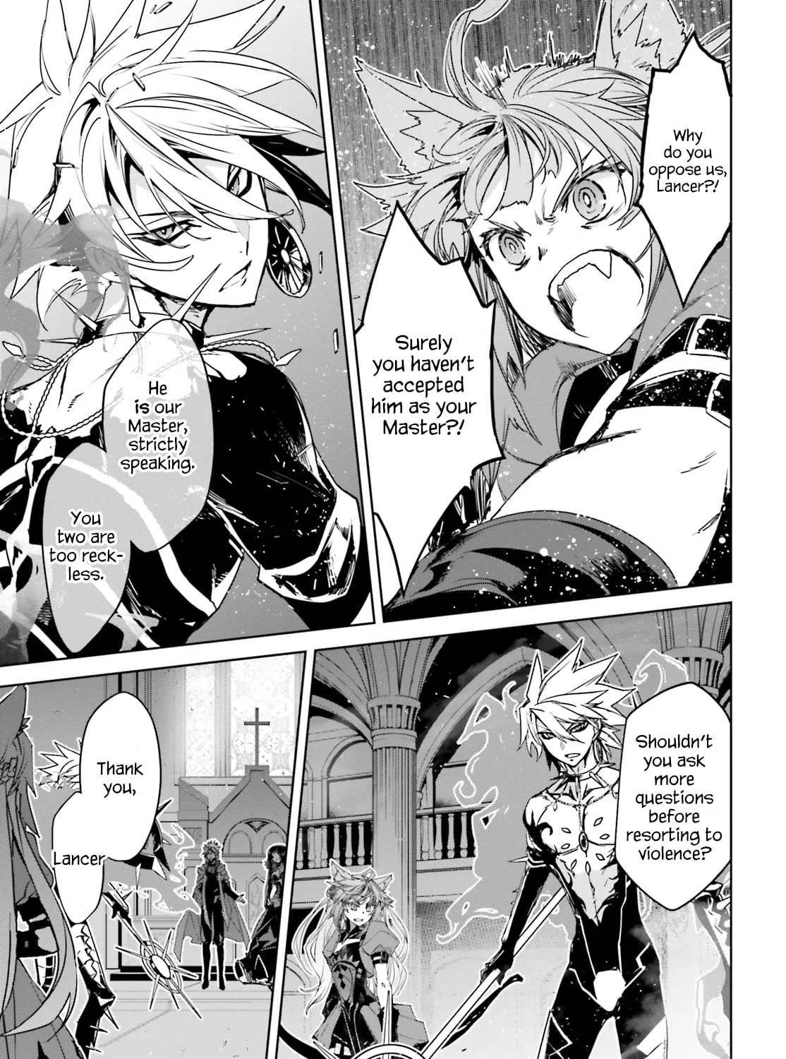 Read Fate/Apocrypha chapter 32 image 20 on Lezhin