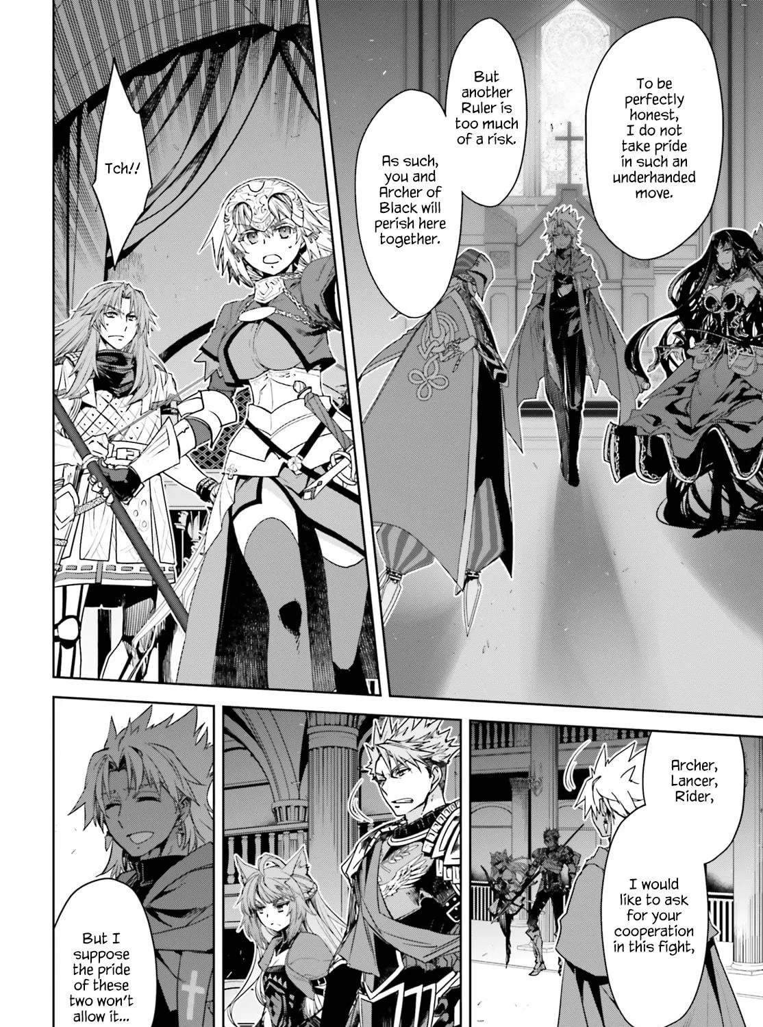 Read Fate/Apocrypha chapter 32 image 34 on Lezhin