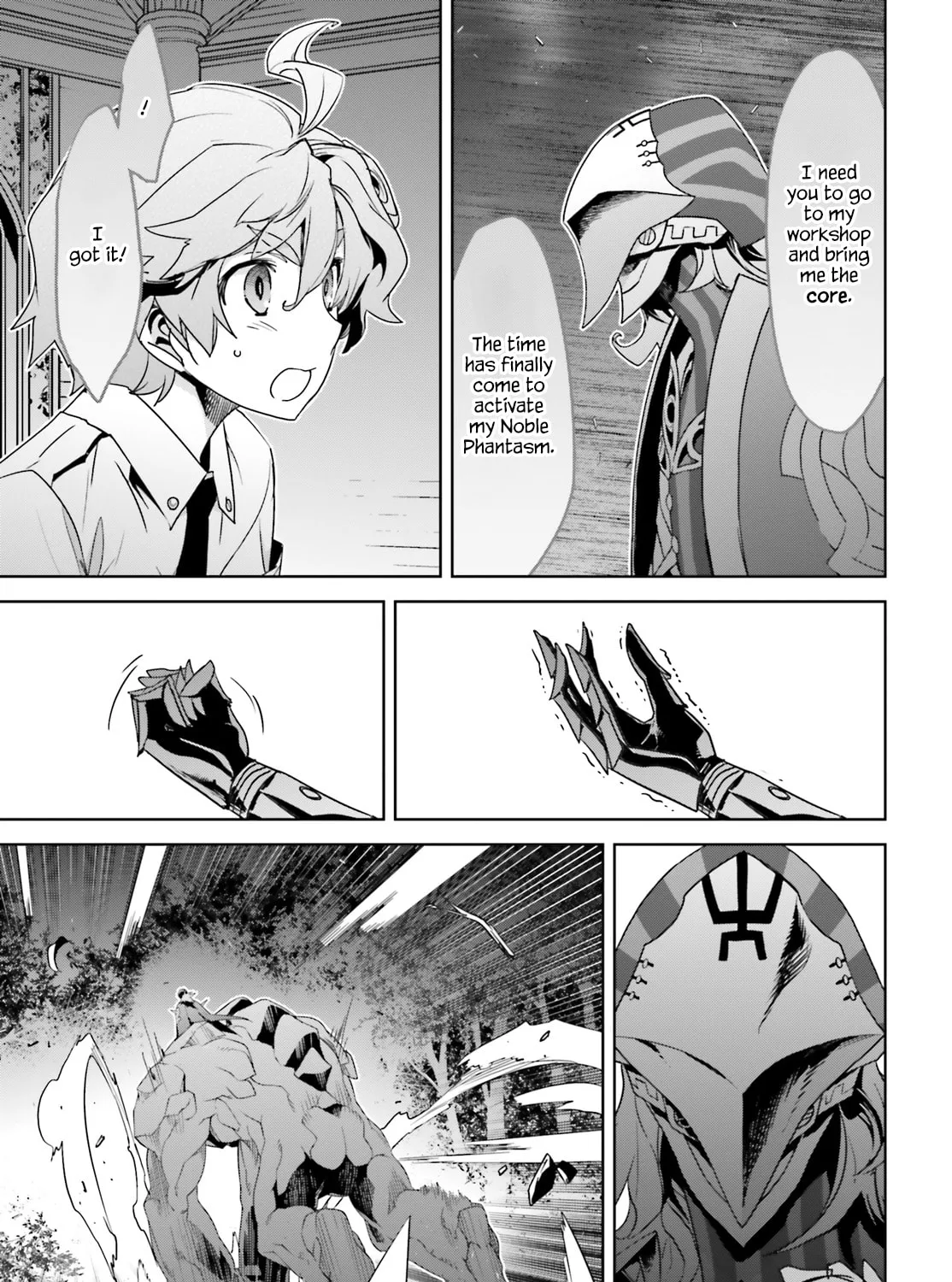 Read Fate/Apocrypha chapter 33 image 32 on Lezhin