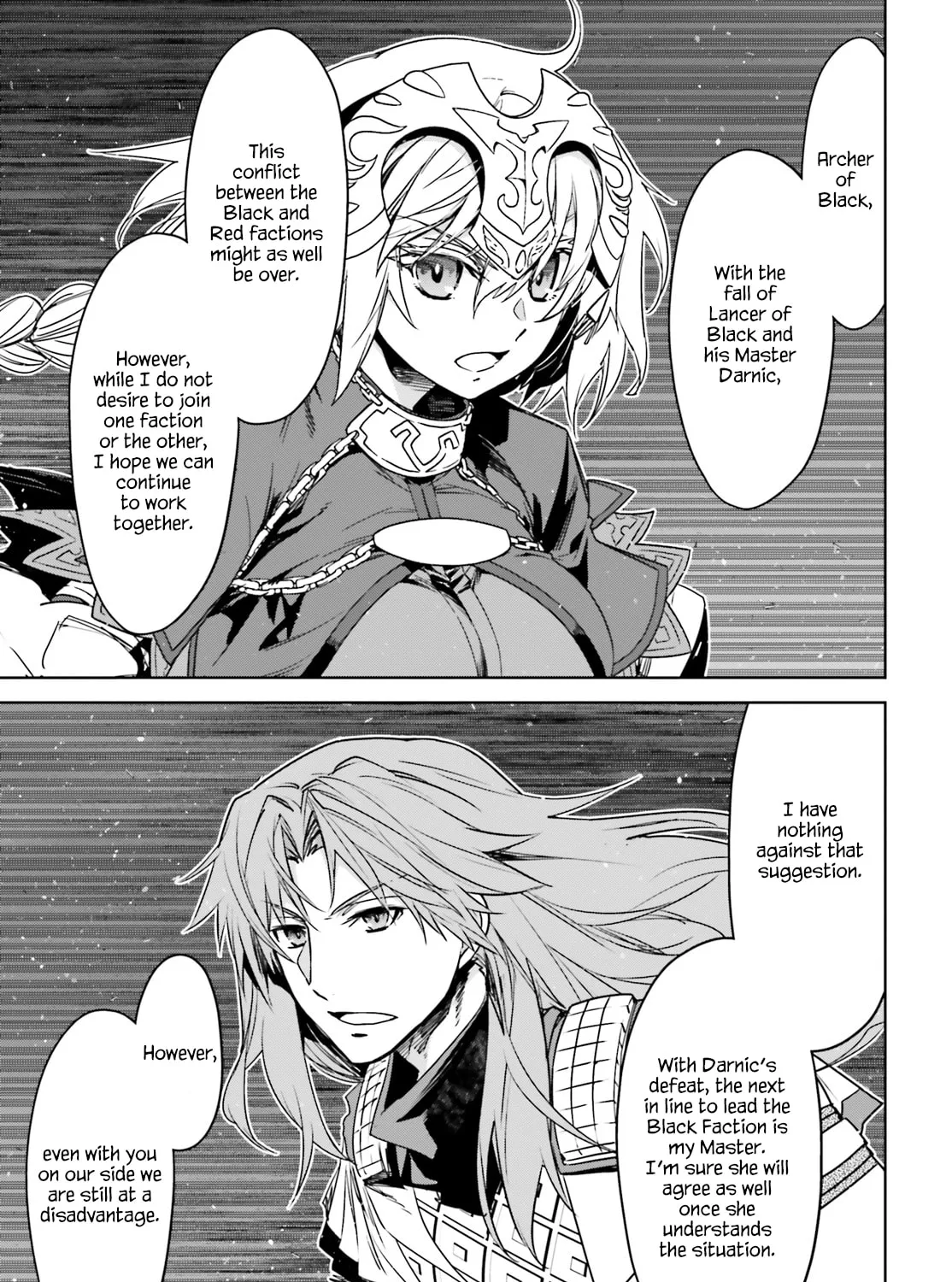 Read Fate/Apocrypha chapter 33 image 36 on Lezhin