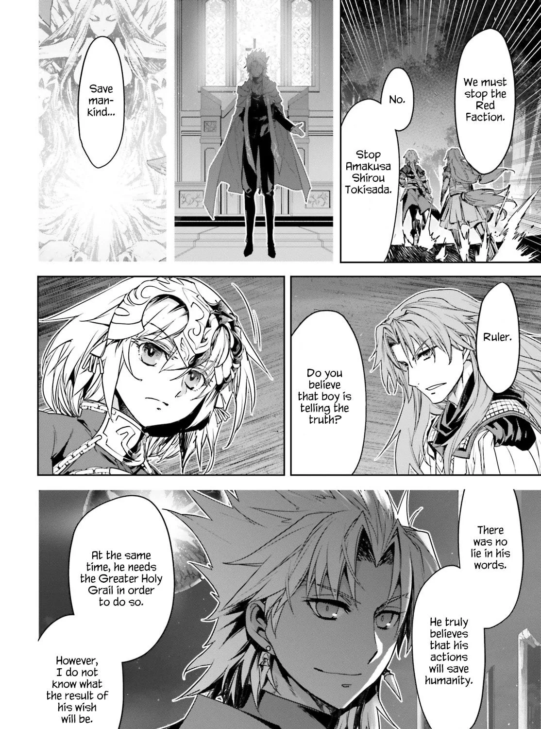 Read Fate/Apocrypha chapter 33 image 38 on Lezhin