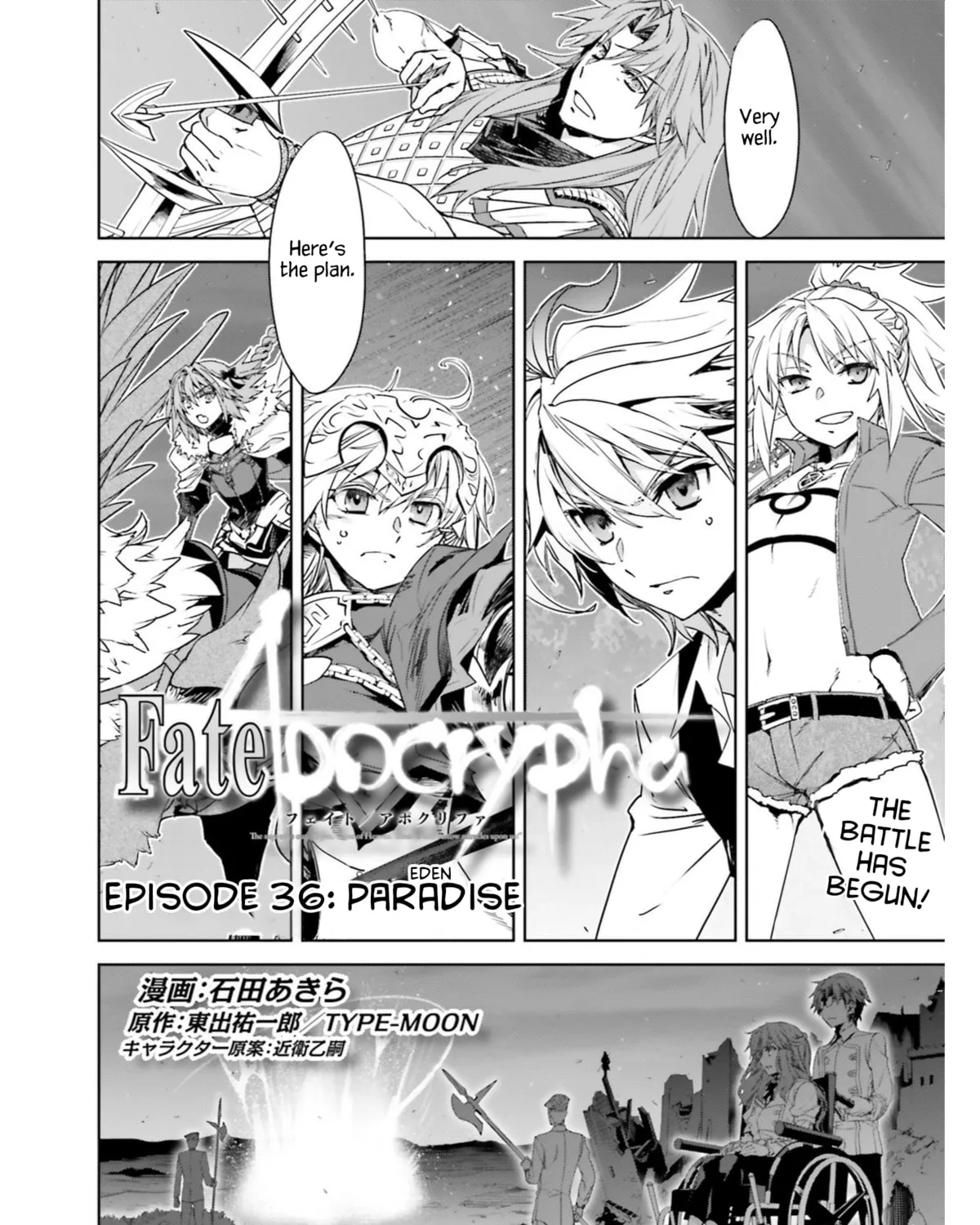 Read Fate/Apocrypha chapter 36 image 2 on Lezhin