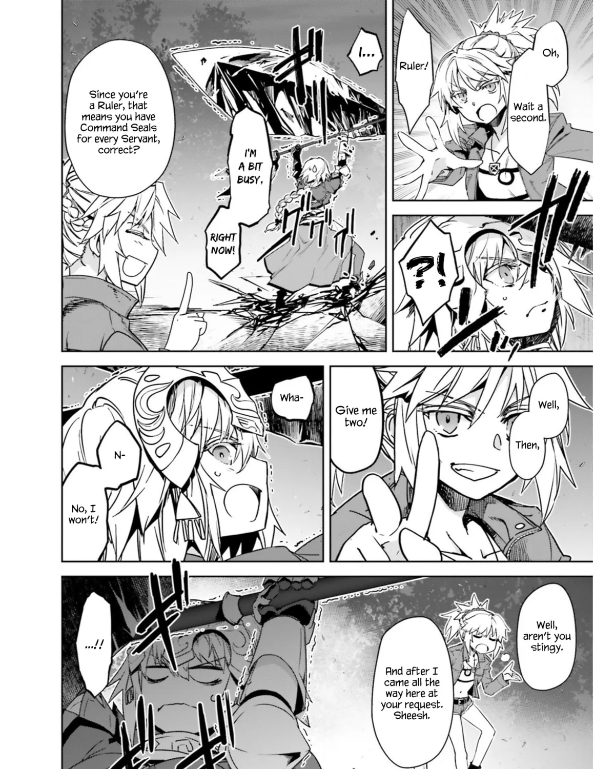 Read Fate/Apocrypha chapter 36 image 6 on Lezhin