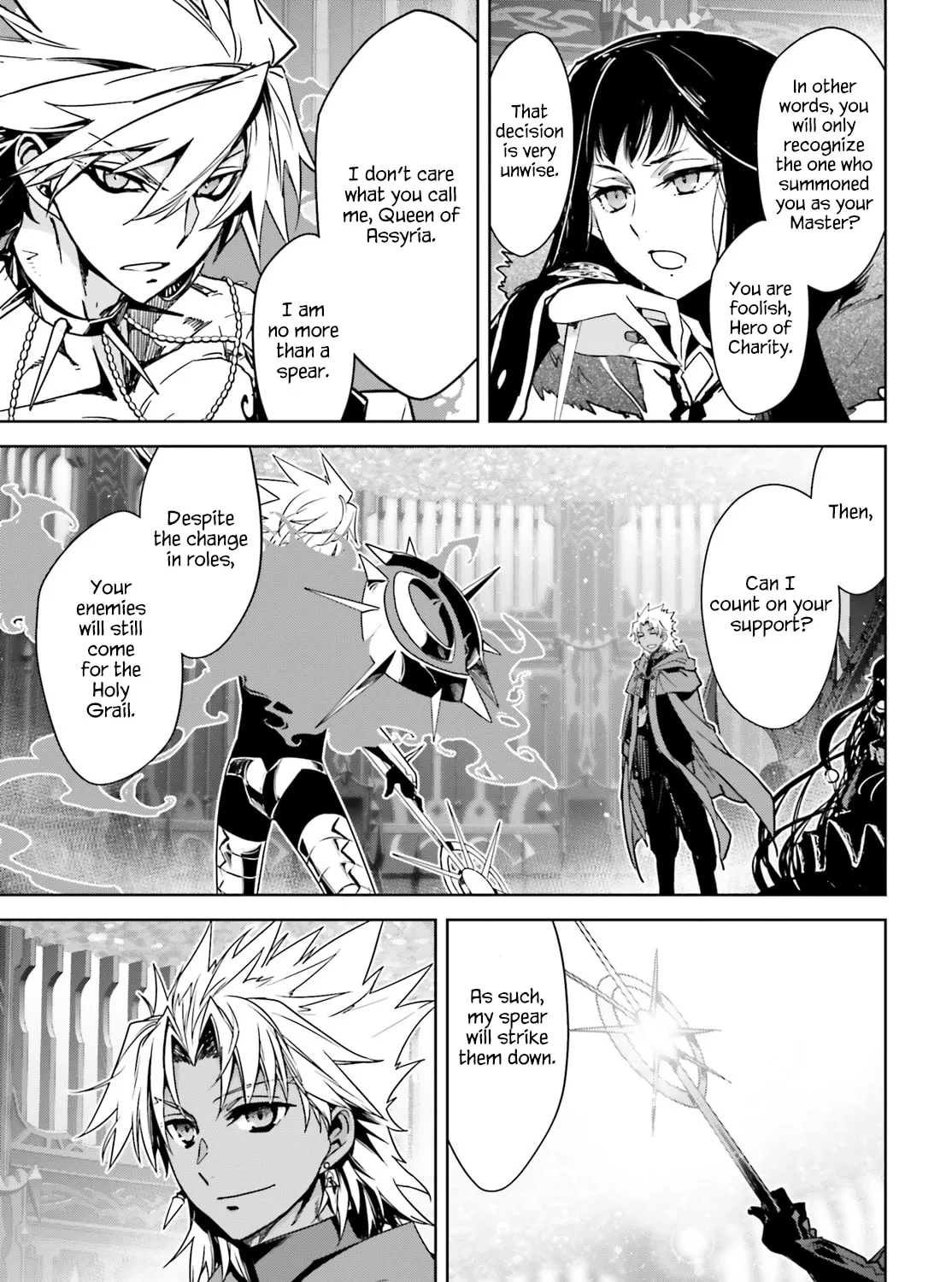 Read Fate/Apocrypha chapter 38 image 24 on Lezhin